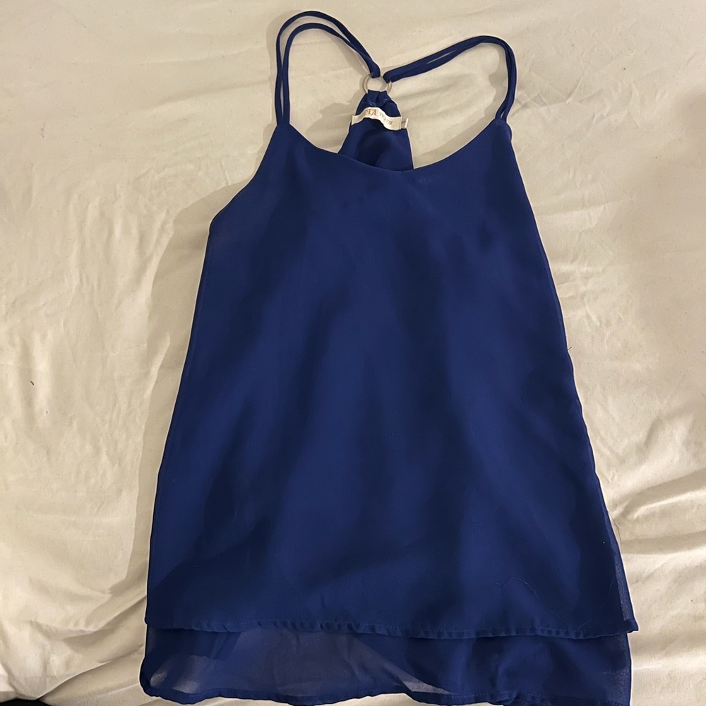Blue blouse size S